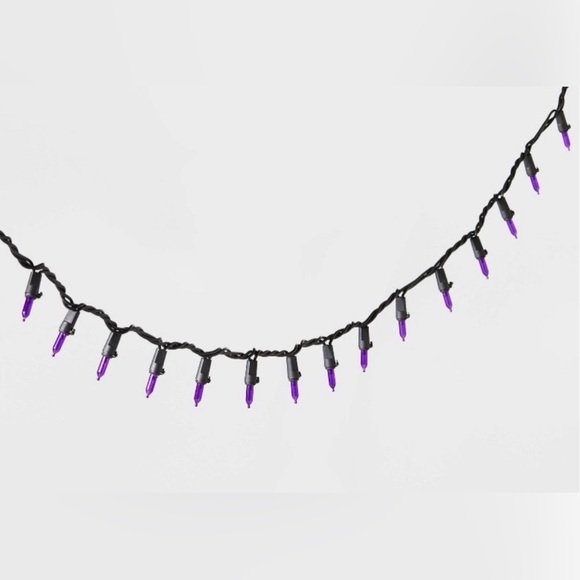 NWT 350 count incandescent mini string lights purple Halloween Christmas - Picture 6 of 9